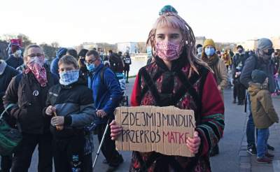 Protest matek Polek z dziećmi: barwny i spokojny... - zdjęcie 10