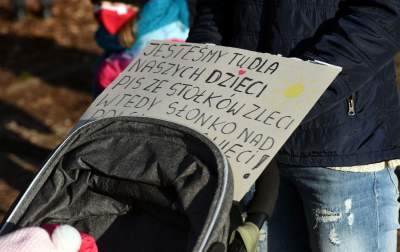 Protest matek Polek z dziećmi: barwny i spokojny... - zdjęcie 4