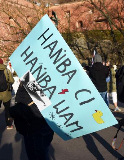 Protest matek Polek z dziećmi: barwny i spokojny... - zdjęcie 5