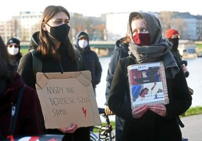 Protest matek Polek z dziećmi: barwny i spokojny... - zdjęcie 14