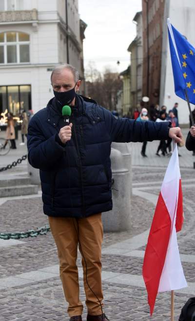 "My zostajemy. Jesteśmy Europą", protest na Rynku - zdjęcie 19