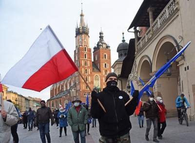 "My zostajemy. Jesteśmy Europą", protest na Rynku - zdjęcie 31