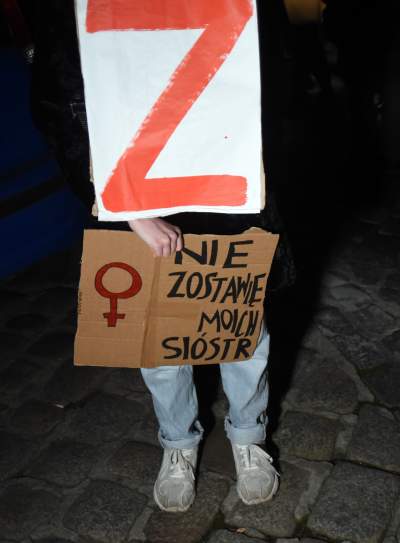 Manifestacja solidarnościowa z szykanowanymi dziennikarzami - zdjęcie 19