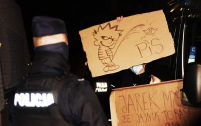 Manifestacja solidarnościowa z szykanowanymi dziennikarzami - zdjęcie 46