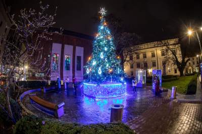 W Krakowie czuć już nastrój świąt. Rozbłysły świąteczne iluminacje - zdjęcie 20
