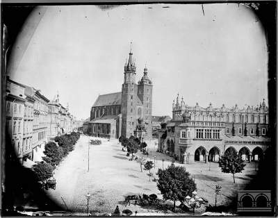 Kraków w czasie "Belle Epoque". Niektóre miejsca trudno rozpoznać - zdjęcie 3