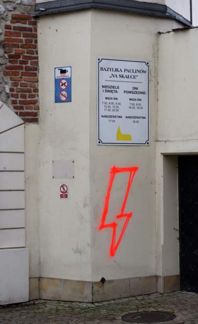 Na murach, chodnikach, balkonach. Strajk Kobiet zostawia ślad - zdjęcie 2