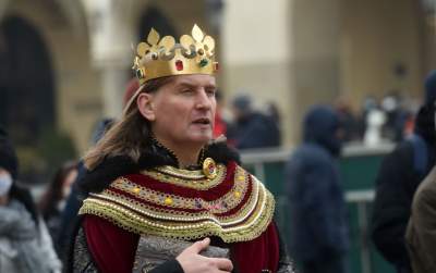 Orszak Trzech Króli w reżimie sanitarnym, fot. Marek Lasyk - zdjęcie 6