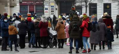 Orszak Trzech Króli w reżimie sanitarnym, fot. Marek Lasyk - zdjęcie 7