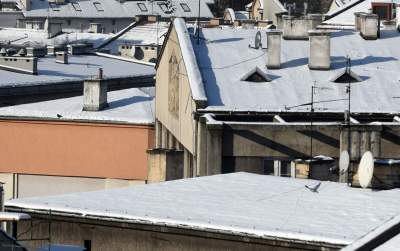 Zimowe dachy Krakowa... - zdjęcie 11