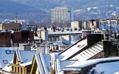 Zimowe dachy Krakowa... - zdjęcie 9