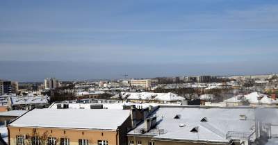 Zimowe dachy Krakowa... - zdjęcie 2