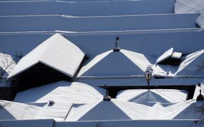 Zimowe dachy Krakowa... - zdjęcie 18