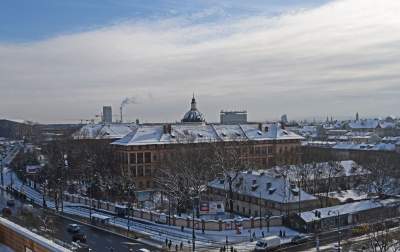 Zimowe dachy Krakowa... - zdjęcie 3