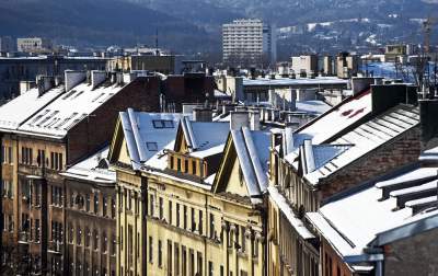 Zimowe dachy Krakowa... - zdjęcie 23