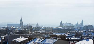 Zimowe dachy Krakowa... - zdjęcie 17