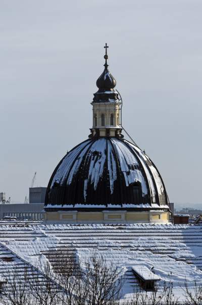 Zimowe dachy Krakowa... - zdjęcie 14