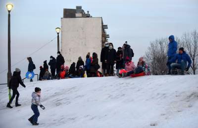 Saneczkowe szaleństwo na Azorach. W reżimie sanitarnym - zdjęcie 15