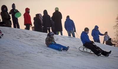 Saneczkowe szaleństwo na Azorach. W reżimie sanitarnym - zdjęcie 16