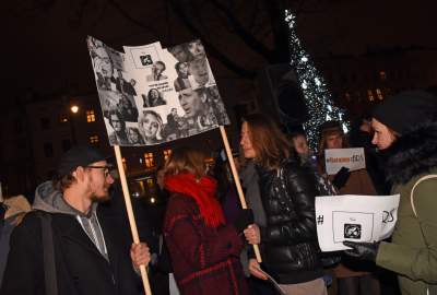 Ratujmy kino ARS: protest przed krakowskim magistratem - zdjęcie 2