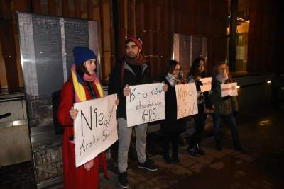 Ratujmy kino ARS: protest przed krakowskim magistratem - zdjęcie 8