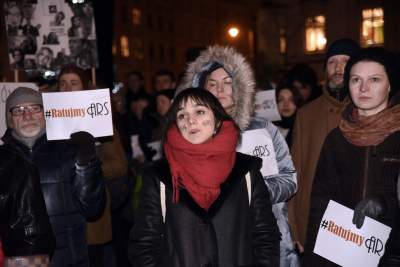 Ratujmy kino ARS: protest przed krakowskim magistratem - zdjęcie 12