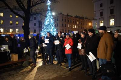 Ratujmy kino ARS: protest przed krakowskim magistratem - zdjęcie 7