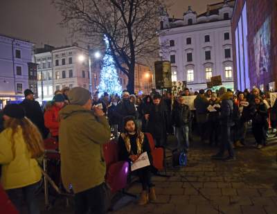 Ratujmy kino ARS: protest przed krakowskim magistratem - zdjęcie 15