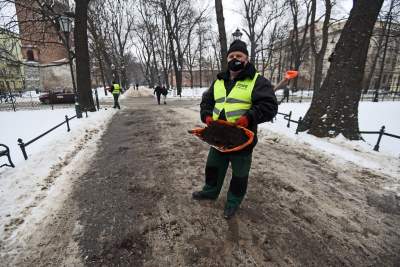 Kawa na chodniku zamiast soli i piasku... - zdjęcie 15