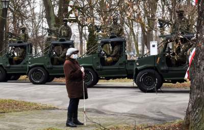 Dzień tzw. Żołnierzy Wyklętych. Apel w parku Jordana - zdjęcie 12