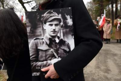 Dzień tzw. Żołnierzy Wyklętych. Apel w parku Jordana - zdjęcie 11