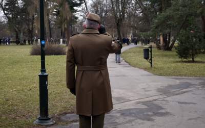 Dzień tzw. Żołnierzy Wyklętych. Apel w parku Jordana - zdjęcie 15