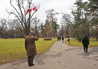 Dzień tzw. Żołnierzy Wyklętych. Apel w parku Jordana - zdjęcie 16