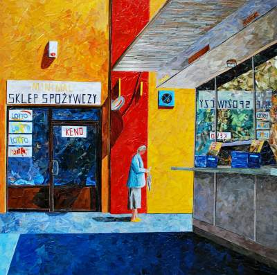 Tworzy krakowskie pejzaże nie używając grama farby. Efekt zachwyca - zdjęcie 2