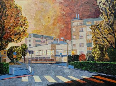 Tworzy krakowskie pejzaże nie używając grama farby. Efekt zachwyca - zdjęcie 10