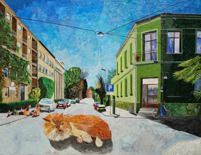 Tworzy krakowskie pejzaże nie używając grama farby. Efekt zachwyca - zdjęcie 11