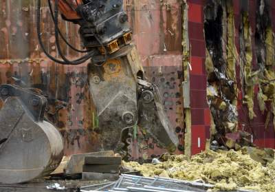 Tyle zostało z miejskiego archiwum. Zaczęła się rozbiórka (14.04.2021) - zdjęcie 19