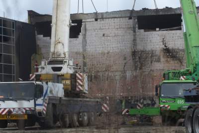 Tyle zostało z miejskiego archiwum. Zaczęła się rozbiórka (14.04.2021) - zdjęcie 22