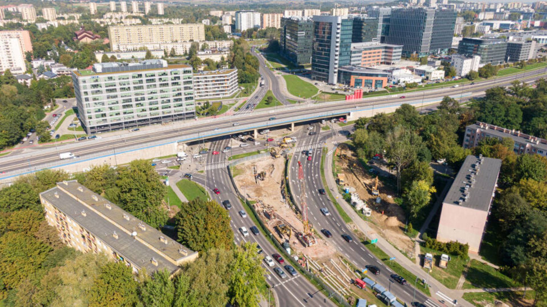 Od soboty nowe utrudnienia przy rondzie Polsadu