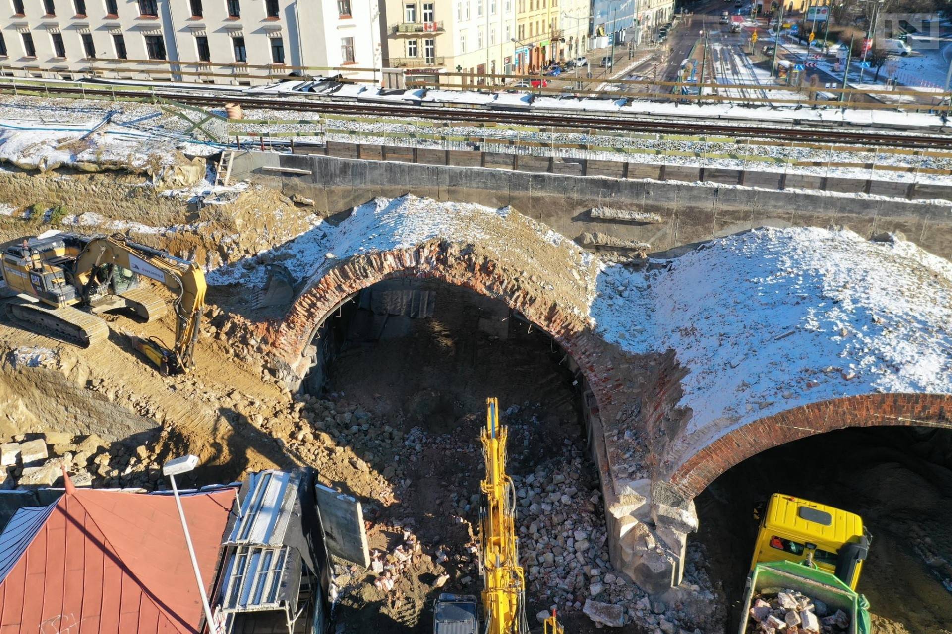 Tramwaje wracają na Grzegórzecką. Wiaduktu już nie ma
