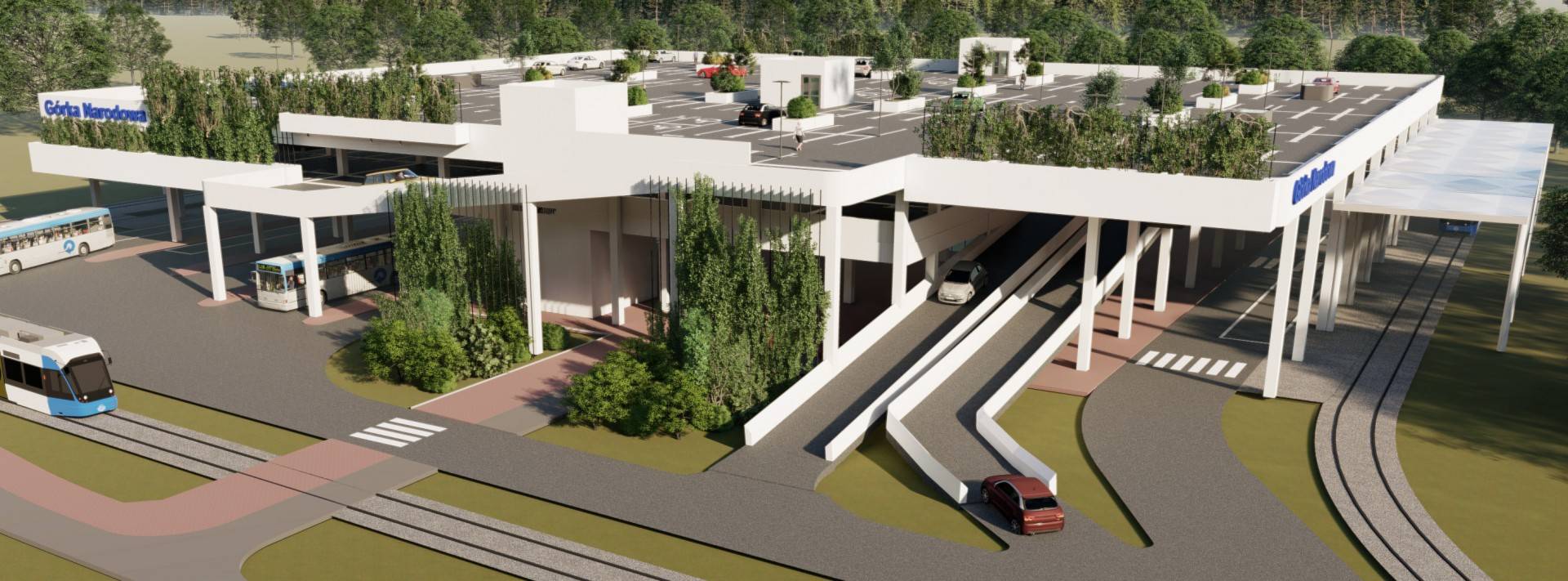 Tak ma wyglądać pętla tramwajowa Górka Narodowa, wkrótce ruszy budowa