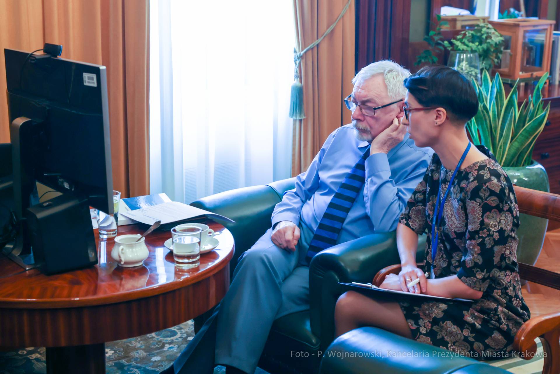Mer Kijowa w rozmowie z prezydentem Krakowa: chcemy, by rodacy wrócili z uchodźstwa