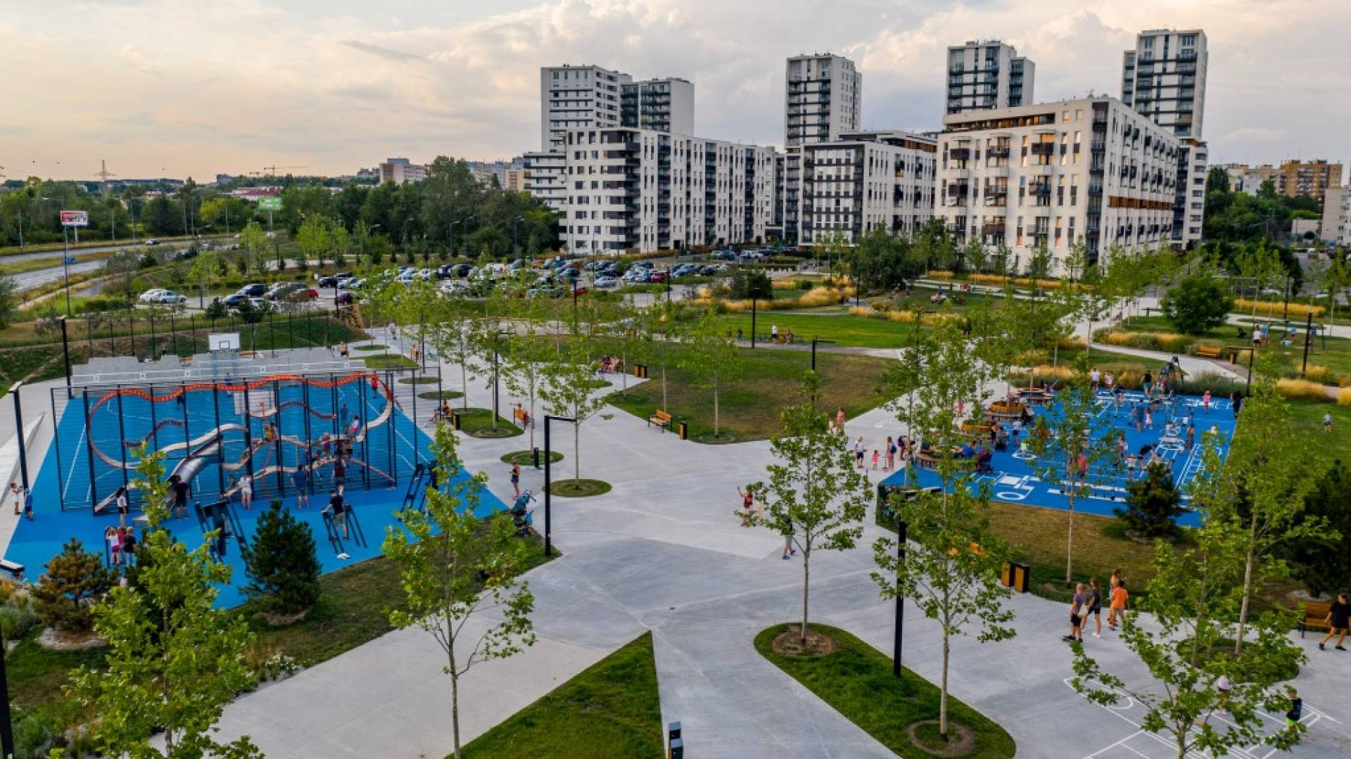 Nie tylko blokowiska! Nowy park w Czyżynach