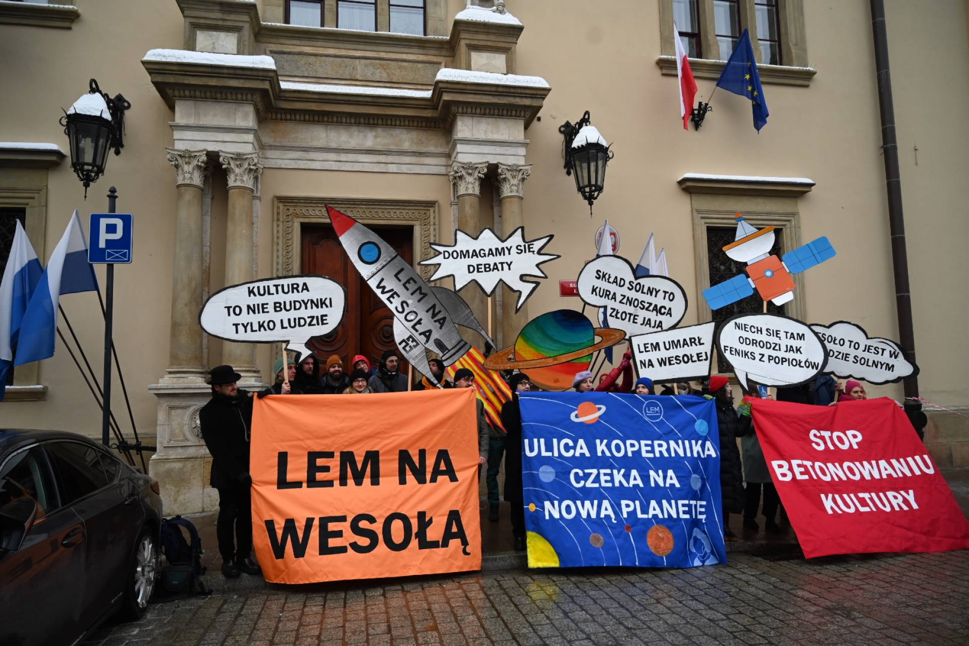Spór między krakowskimi artystami: pisarze kontra malarze i inni