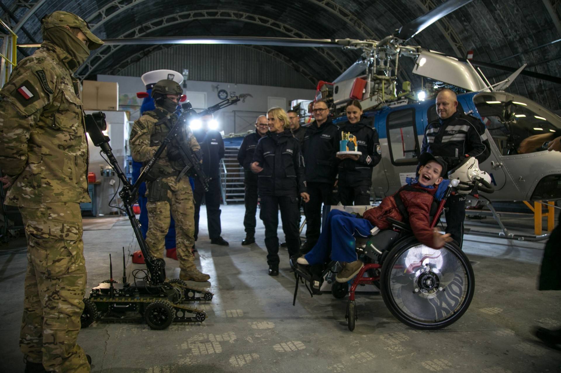 Niesamowite urodziny podopiecznego Domu Pomocy Społecznej. Brawo policja!