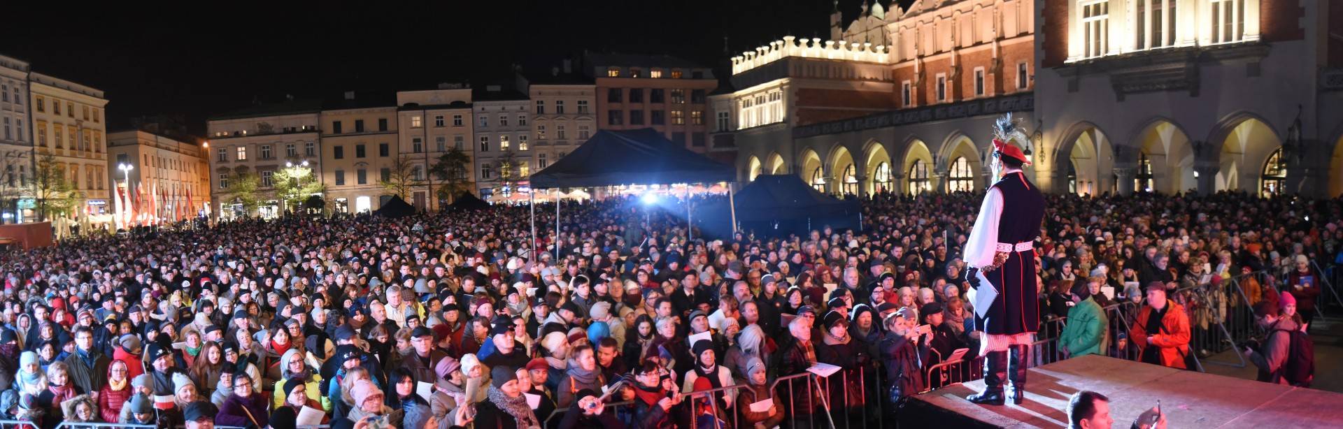 Listopadowa Lekcja Śpiewania na Rynku, z publicznością!