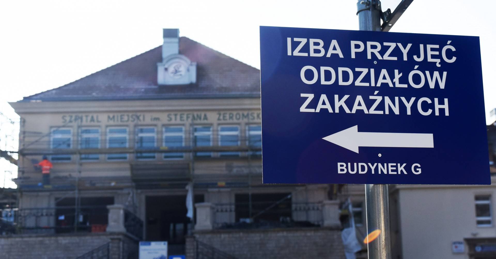 Już nie tylko Szpital Uniwersytecki, nowy covidowy oddział w Żeromskim