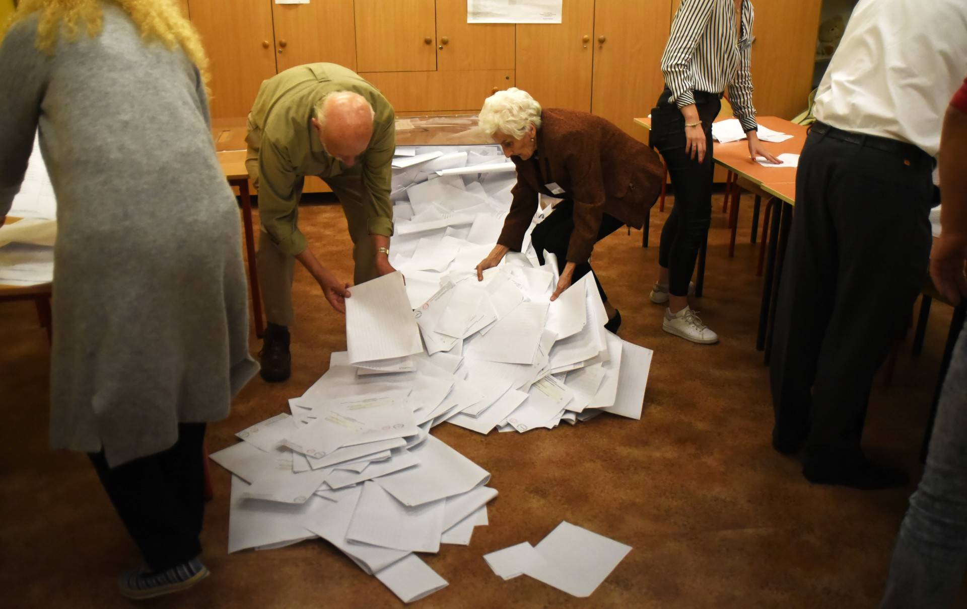 Tak wyglądało liczenie głosów...