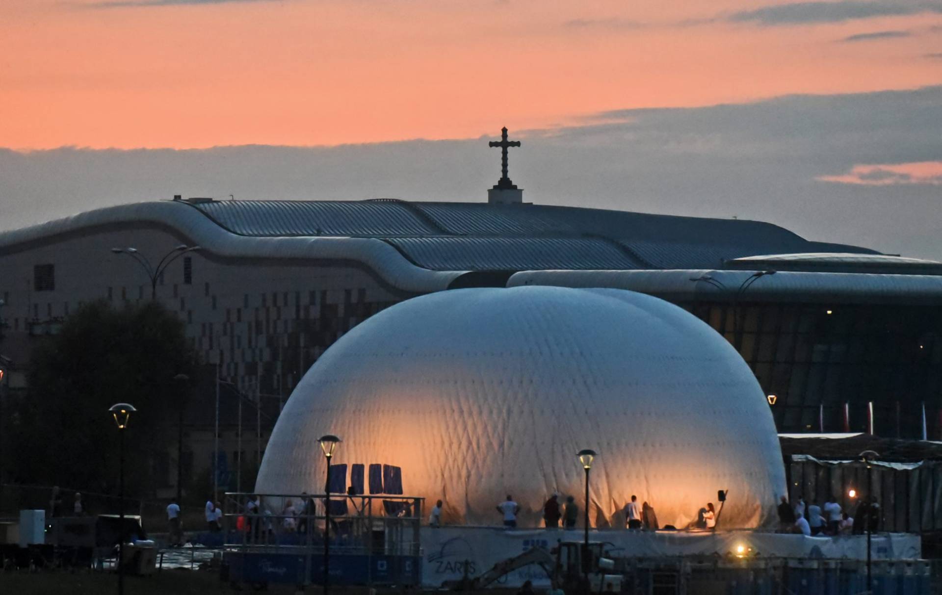 Balon nad Wisłą pokaże stan powietrza w Krakowie