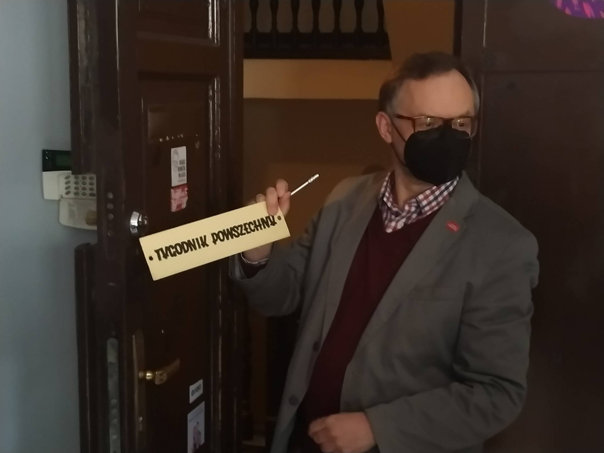 Koniec Tygodnika na Wiślnej 12, fot. Jacek Taran, Tygodnik Powszechny